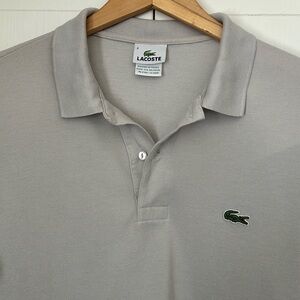 Lacoste Men’s Size 4(Medium)Short Sleeve 100% Cotton Polo